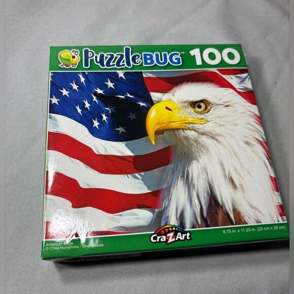 New 100 pc American Eagle Puzzle Bug by CraZArt - Picture 1 of 3